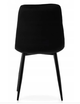 Стул мягкий со спинкой Velka Chic Bluvel 50 Velvet VBl50 черный - изображение 5