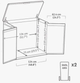 Скринька для зовнішнього зберігання Keter Store-It-Out 1100L 261884 - зображення 8