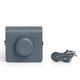Чохол для фотокамери миттєвого друку + Принтер 2-в-1 FujiFilm INSTAX Wide EVO Сірий / Case Grey - зображення 3