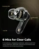 Навушники SoundPeats Capsule3 Pro+ Plus бездротові Bluetooth TWS black LDAC xMEMS speaker AI ANC - зображення 4
