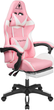 Геймерське крісло Kruger & Matz GX-150 White/Pink (5901890068635) - зображення 4