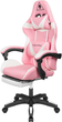 Геймерське крісло Kruger & Matz GX-150 White/Pink (5901890068635) - зображення 3
