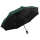 Мініпарасоля UV Dark Green кишенькова від сонця дощу складана - зображення 1