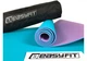 Коврик для йоги и фитнеса EasyFit TPE+TC 6 мм двухслойный + Чехол мятный с фиолетовым (EF-1924E-MV) - изображение 3