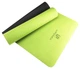 Килимок для йоги та фітнесу U-powex TPE Yoga mat Green/Black (183х61х0.6) (UP_1000_TPE_Gr/Black) - зображення 1