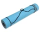 Килимок спортивний Toorx Yoga Professional TPE 183 х 60 х 0,6 см для йоги та фітнесу Azzurro/Antracite (MAT-183) - зображення 6