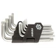 Ключи TORX 9шт T10-T50 мм CrV (короткие с отверстием) SIGMA (4022211) 1482327 - изображение 1