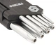 Ключи TORX 9шт T10-T50 мм CrV (короткие с отверстием) SIGMA (4022211) 1482327 - изображение 6