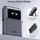 Магнітна батарея (повербанк) UGREEN Uno 20вт Qi2 10,000mAh Magsafe Power Bank з дисплеєм та швидкісною зарядкою - Black - зображення 9