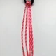 Накладний хвостик з косичок гумка з косичками Honey Fashion Accessories рожевий (12-353) - изображение 3