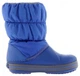 Детские зимние сапоги для мальчика Crocs Kids Winter Puff Boot Blue/Light Grey 27-28 С10 Синие (14613) - изображение 1
