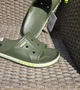 Крокс Баябенд Зелені Слайд Шльопанці Crocs Bayaband Slide Army Green (38-39, зелений) - зображення 7
