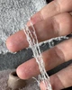 Пряжа фантазийная с ресничками Ruffle Miroglio светлый серый, 100 граммов - изображение 3