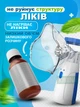 Портативный ультразвуковой ингалятор, портативный небулайзер для взрослых и детей, 3 насадки, работа от USB или батареек - изображение 5