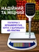 Торговые электронные весы со стойкой 50 см, двусторонним дисплеем, функцией тарирования и аккумулятором до 40кг - изображение 3