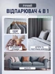 Ручний відпарювач для одягу 1000 Вт, 250 мл, з насадкою-щіткою, для прасування та дезінфекції тканин - зображення 2