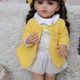Кукла большая виниловая ручной работы музыкальная с живыми глазами Reborn Baby Doll - изображение 5