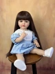 Кукла большая виниловая ручной работы с длинными волосами и реалистичными глазами - Reborn 94 Baby Doll - изображение 1