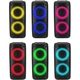 Беспроводная портативная колонка с микрофоном Media-Tech 40W 1.0 Bluetooth AUX microSD MP3 USB TWS караоке LED Black (MT3181) - изображение 9