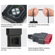 Skaner samochodowy Qoltec Digital OBD2 EOBD diagnostic Tester Interface ProLine 8V-25V Dual System (5901878506845) - obraz 6