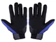 Мотоперчатки MS06 TT AGRO MOTO (черный с синим текстиль size L) - изображение 2