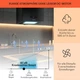 Островная вытяжка Klarstein Chandelier Smart Island (10035710) - изображение 3
