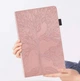 Чехол Wood Book на POCO Pad X1 (11.2") / чехол для планшета с функций подставки и отделением для кредитных карт / розовый - изображение 6