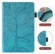 Чехол Wood Book на POCO Pad X1 (11.2") / чехол для планшета с функций подставки и отделением для кредитных карт / голубой - изображение 4