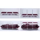 Складной каркасный тканевый шкаф для одежды HCX Storage Wardrobe 88130 на 3 секции 8 полок 130х45х175 см Розовый - изображение 8