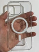 Чехол прозрачный противоударный Clear Case with MagSafe для Apple Iphone 15 Pro Max (6.7") Clear - изображение 4
