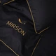 Комплект постільної білизни Mirson Ranforce Elite Corner 16-9000 Black Stone 2х143х210 см (2200008401368) - зображення 2