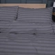 Простирадло на гумці MirSon Ranforce Elite 17-0601 Stripe Gray 180 х 200 см (2200008049799) - зображення 5