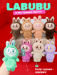 Мягкая игрушка сюрприз labubu лабубу детская фигурка 17 см для детей аксессуар для сумки рюкзака - изображение 1
