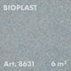 Рідкі шпалери Bioplast Арт. 8631, 1кг, 6 м², целюлозне волокно, зелений (світло-зелений) - зображення 1