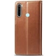 Чехол-книжка GETMAN Gallant (PU) кожаный для Xiaomi Redmi Note 8T Коричневый - изображение 4