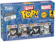 Zestaw figurek Funko Pop Bitty Pop Spider Man Venom 4 szt 85703 (889698857031) - obraz 1