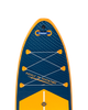 SUP-дошка надувна Funwater Paddleboard Blue11"6 10в1 350x90x15 см Двошаровий Сап Універсальний сапбоорд - зображення 4