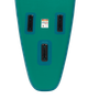 SUP-дошка надувна двохмісна Funwater Paddleboard Green 12"6 11в1 385x85x15 см Двошаровий Сап Борд, Універсальний Сапборд - зображення 8