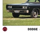 Постер CP Dodge Coronet, Спортивный автомобиль США 84х60 см (85) - изображение 3