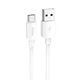 Дата кабель Hoco X96 Hyper USB для Type-C 27W (1m) White - зображення 1
