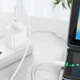 Дата кабель Hoco X96 Hyper USB для Type-C 27W (1m) White - зображення 5
