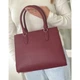 Сумка жіноча з еко шкіри David Jones 28263 бордо - зображення 2
