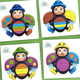 Деревянная развивающая игра Ubee "Жук Божья коровка" с карточками, эмоциями и изучением цветов ПСД280 - изображение 3