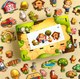 Игра Ubee "Панорама: ферма" развивающая с картами, пазл для пространственного мышления, ПСФ130 - изображение 5
