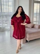 Fashions • Женский домашний комплект Dakota Fashions 54-56 бордовый (1278-ку) - изображение 1