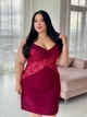 Fashions • Женский домашний комплект Dakota Fashions 54-56 бордовый (1278-ку) - изображение 4