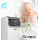 Кондиционер портативный 5в1 Cronos ICY 85 Вт охлаждение + очищение + вентиляция + увлажнение + мобильность - изображение 9