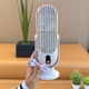 Настольный вентилятор на аккумуляторе, USB, 5 режимов, Белый (Портативный мини вентилятор) - изображение 2