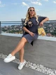 Fashions • Платье летнее Labubu Fashions 54-56 графит (1367-ку) - изображение 3