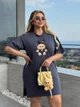 Fashions • Платье летнее Labubu Fashions 54-56 графит (1367-ку) - изображение 4